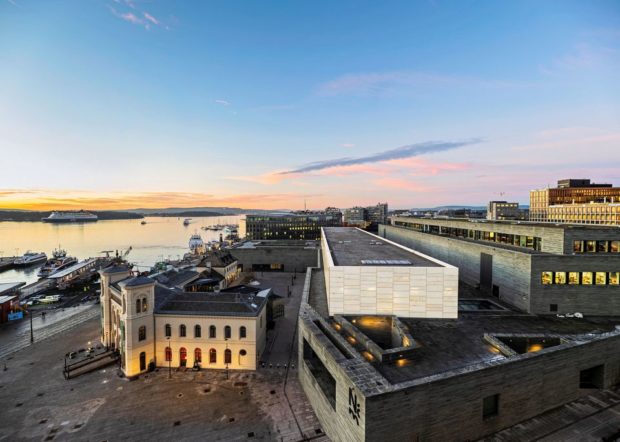 A general view of Norway's new National Museum