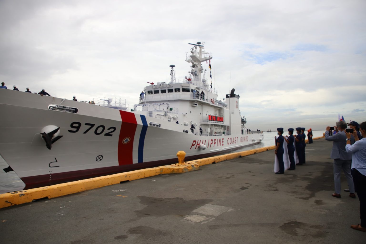 PH Coast Guard Welcomes Newest Vessel 'BRP Melchora Aquino' | Inquirer News