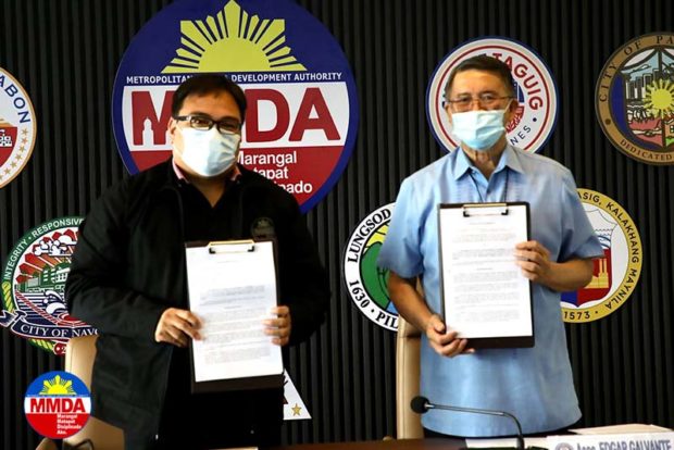 MMDA and LTO inked pact in a bid to speed-up sharing of information on traffic violations and apprehensions