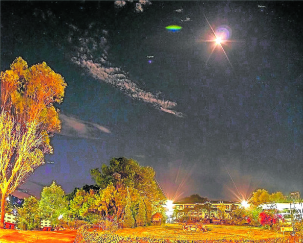 Baguio offers view of rare planetary alignment