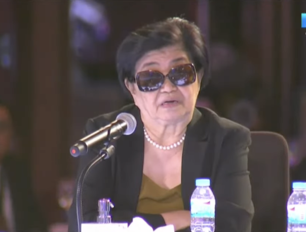 Incoming National Security Adviser Clarita Carlos. Image from Bander / Inquirer