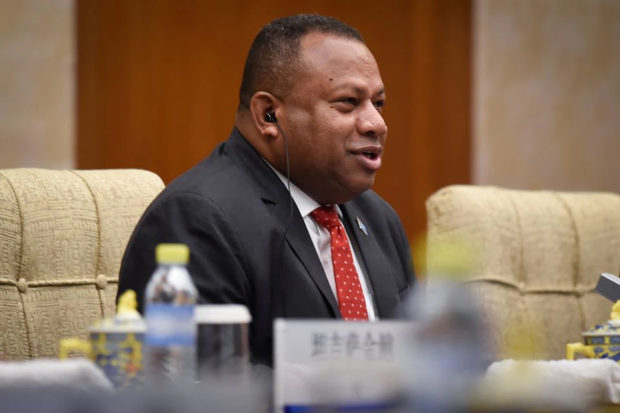 Fiji's Minister for Foreign Affairs Inia Seruiratu