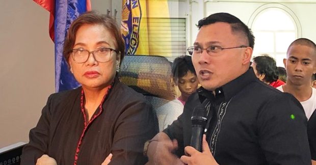FILE PHOTOS: Incoming P3PWD party-list Rep. Rowena Guanzon and National Youth Commission chair Ronald Cardema. 