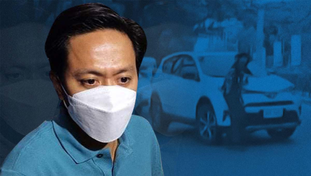 This composite image shows SUV owner Jose Antonio Sanvicente and a video clip of his RAV 4 striking security guard Christian Floralde on June 5 and on July 7, 2022 the LTO said the viral hit-and-run driver may register new car but barred from driving it.