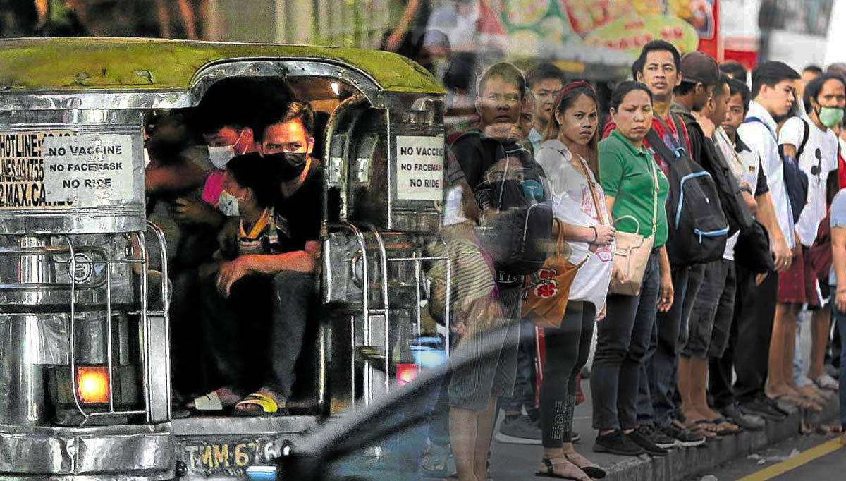 jeepney commuters