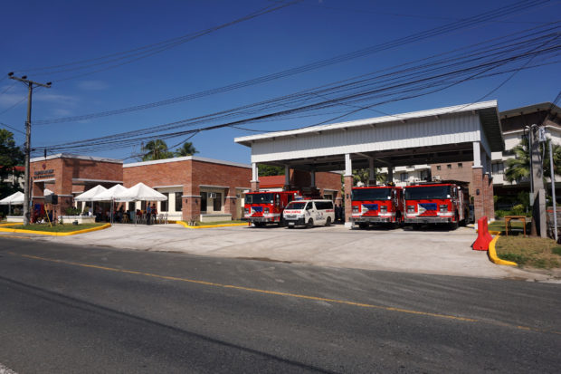 Spanish-American-inspired fire station building in Subic Bay opens