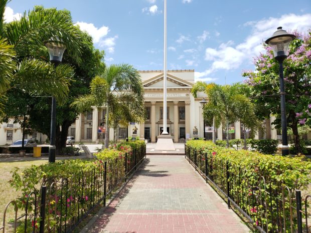 The provincial capitol building of Pampanga in the City of San Fernando