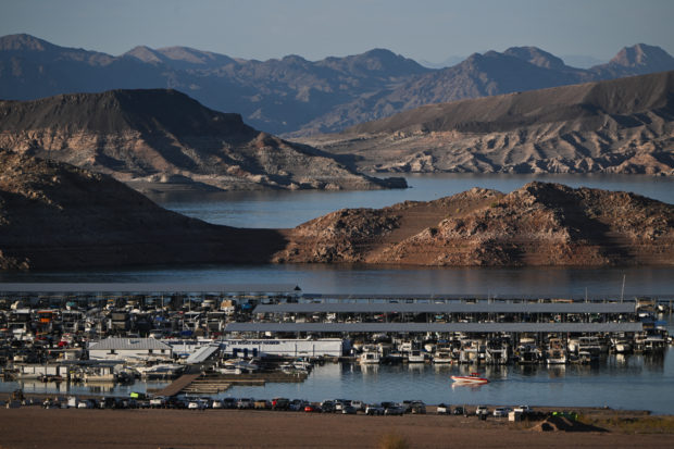 US mega drought makes boating rough on Lake Mead