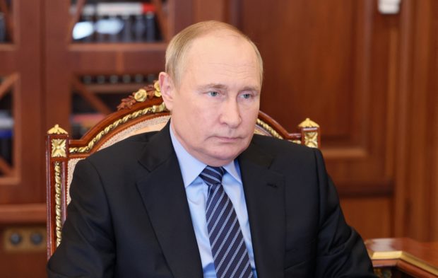 President Vladimir Putin says the West must remove restrictions on exports of Russian grain