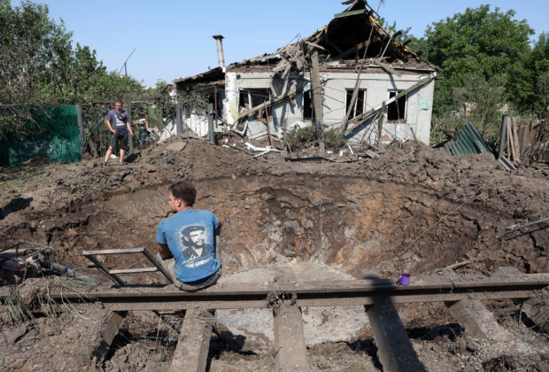In Ukraine’s east, ‘we’re alive, it’s a good day’