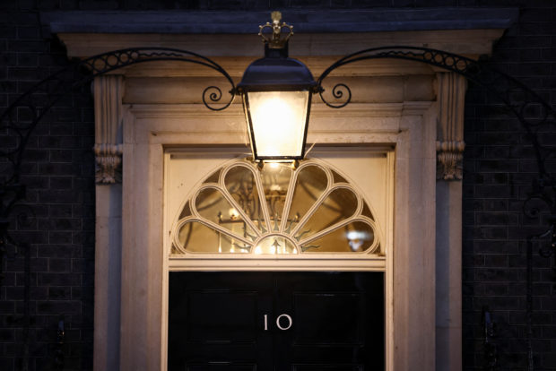 The entrance to 10 Downing Street is seen, in London, Britain July 6, 2022. REUTERS/Henry Nicholls
