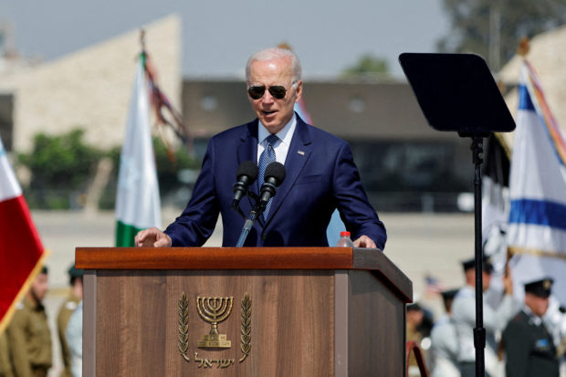 US President Joe Biden says he will use force as a "last resort" to prevent Iran from getting a nuclear weapon
