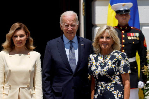 Bidens welcome Ukraine’s first lady to White House, Zelensky expects major results