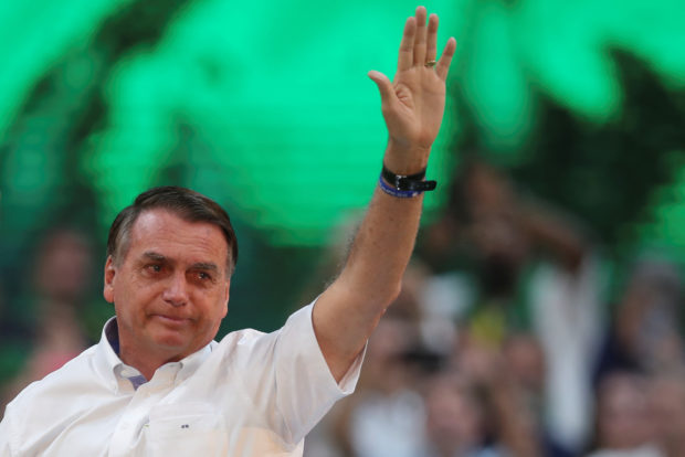 Brazil’s Bolsonaro officially launches reelection bid, says army on his side
