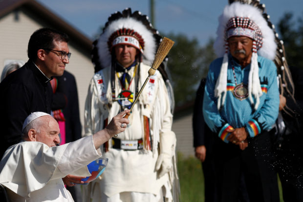 Pope Francis: Church must take institutional blame for harm done to indigenous Canadians