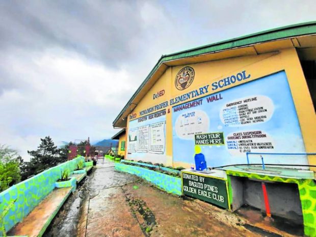 Monamon Proper Elementary School is built within a vegetable farming community in Bauko town, Mountain Province. STORY: Distance learning still needed in Cordillera, say DepEd, DICT execs