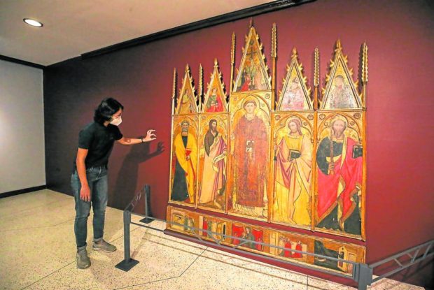 PCGG exhibit of Marcos acquired art works at UP Vargas Museum. STORY: ‘Objects of Study’: Art trove from Marcoses put on exhibit