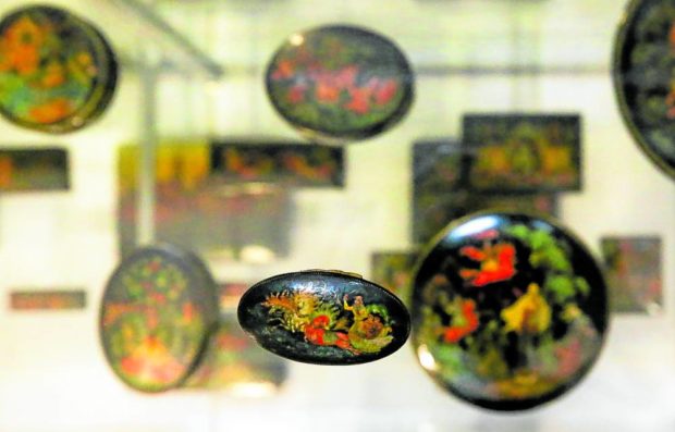 Decorative stones at PCGG exhibit of sequestered Marcos artworks: STORY: ‘Objects of Study’: Art trove from Marcoses put on exhibit