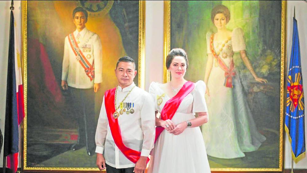 A scene in the upcoming film “Maid in Malacañang”