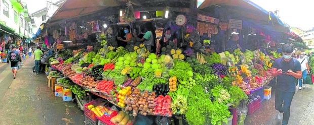 Baguio City Public Market. STORY: More evidence of Baguio market racket found
