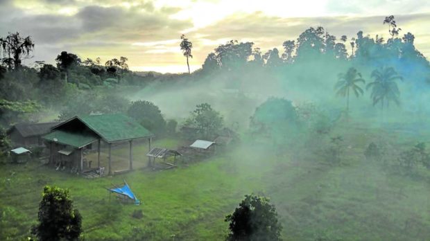 Daybreak at a farmland cultivated by a Manobo community in Andap Valley, Surigao del Sur. STORY: ‘Agroecology’ helps farmers cushion climate impact