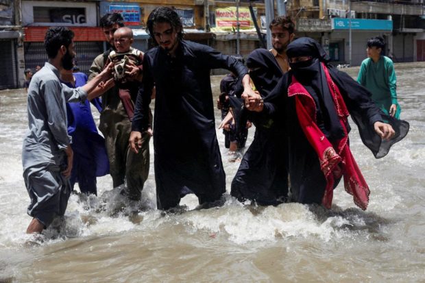 Pakistan’s largest city flooded in latest bout of torrential rain