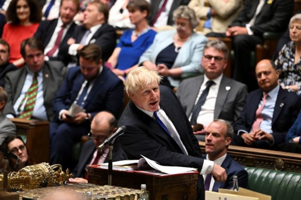Boris Johnson 'up for a fight' as clamour to quit grows