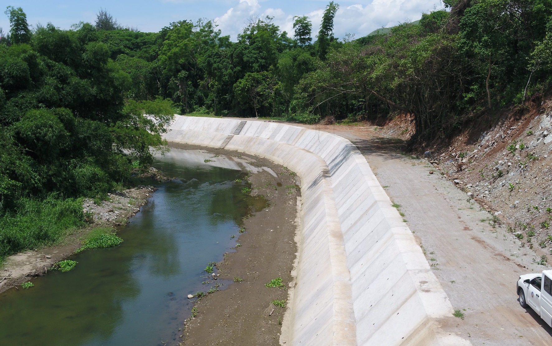 Flood control project in Zambales