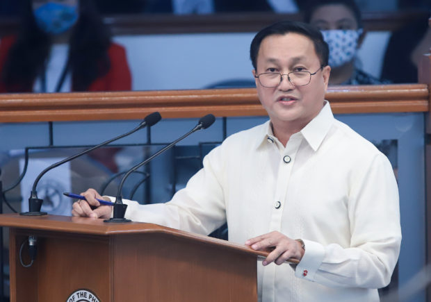 Francis Tolentino. STORY: Senate anti-graft panel to read out findings in public