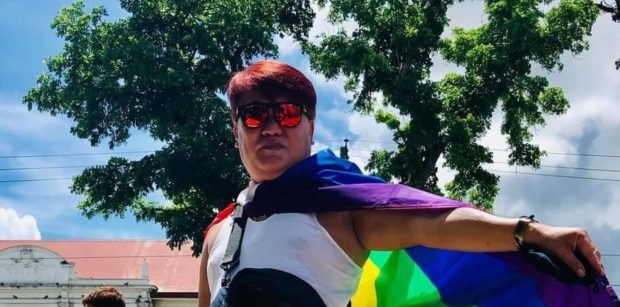 John Engelbert Liao, an LGBTQIA+ local leader in Guindulman town Bohol, dies five days after she was shot by an unidentified assailant on June 29, 2022. (Contributed photo)