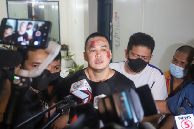 The .45-caliber pistol confiscated from the suspect in the Ateneo shooting incident belongs to an active soldier, the QCPD said Tuesday.