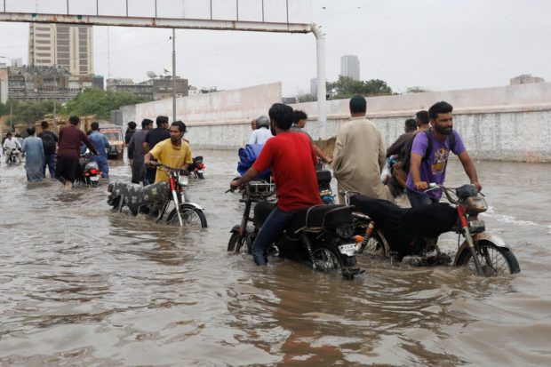 Pakistan’s largest city flooded in latest bout of torrential rain