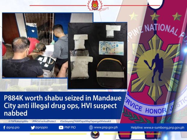 Fwd: [OJT] Mandaue cops nabs high-value drug personality; seize P884K ‘shabu’