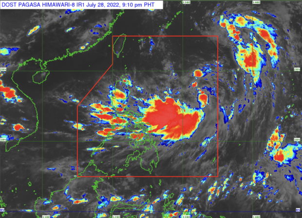 Several areas in southern Luzon should brace for rain on Friday due to the low pressure area (LPA) and southwest monsoon or habagat, according to the state weather bureau. 