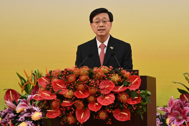 Hong Kong leader cancels China trip over virus flareup