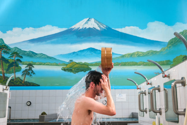 Japanese bath houses find new ways to stay afloat