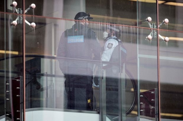 Gunman detained after firing shots in Canberra airport