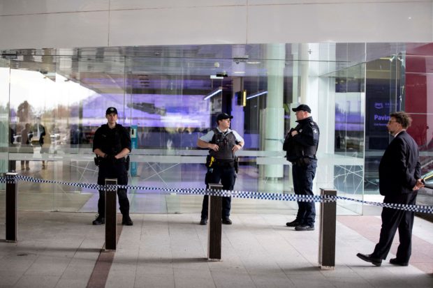 Gunman detained after firing shots in Canberra airport