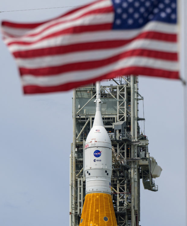Nasa scrubs launch of giant Moon rocket, may try again Friday