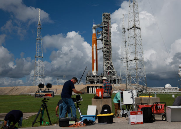 ‘Sight to behold’: Tourists flock to Florida for Moon rocket launch