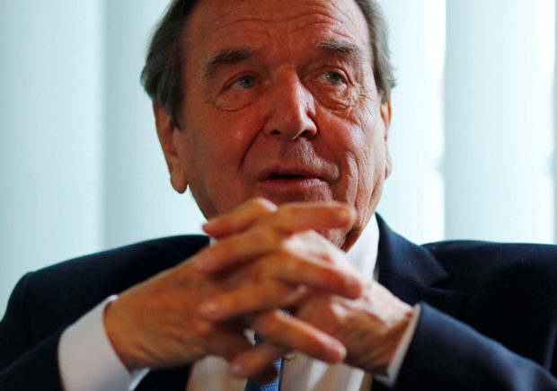 Former German chancellor Schroeder says Ukraine grain deal may pave way for ceasefire