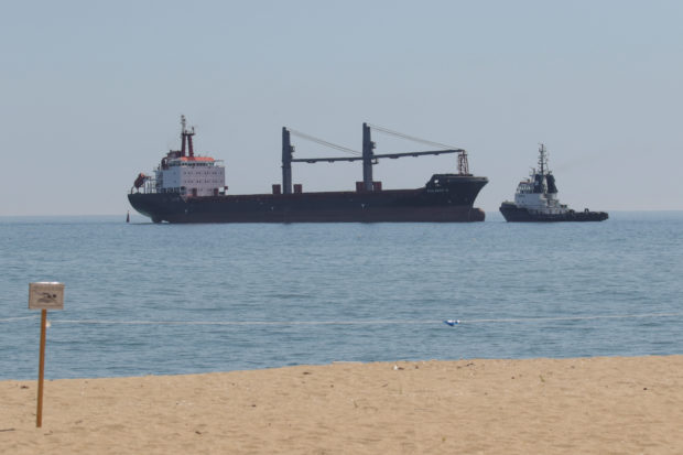 First ship since Russian invasion arrives in Ukraine, ministry says