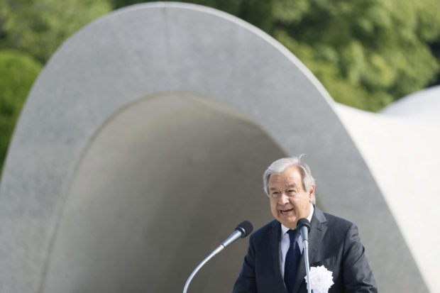 UN chief Guterres: Risk of nuclear confrontation is back after decades