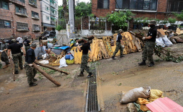 Like a scene from ‘Parasite’: Floods lay bare social disparity in South Korea