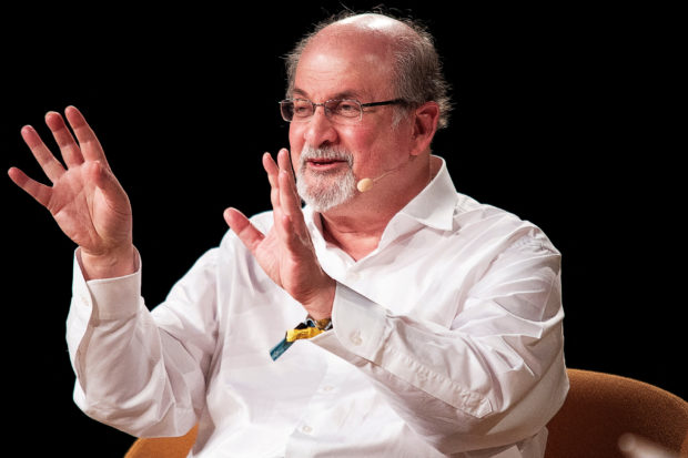 Salman Rushdie, the Indian-born novelist who was ordered killed by Iran in 1989 because of his writing, was attacked on stage at an event in New York