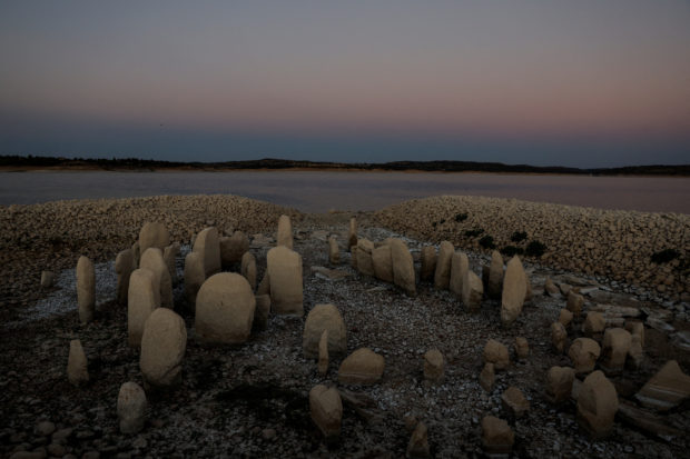 Europe’s drought exposes ancient stones, World War 2 ships as waters fall