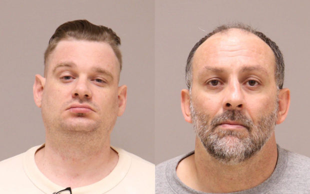 (L-R) Adam Fox, 39, and Barry Croft Jr., 46, in a combination image.  REUTERS/Kent County Sheriff Department