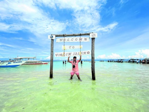 Virgin Island in Panglao. STORY: Island trips in Bohol halted over pricey food