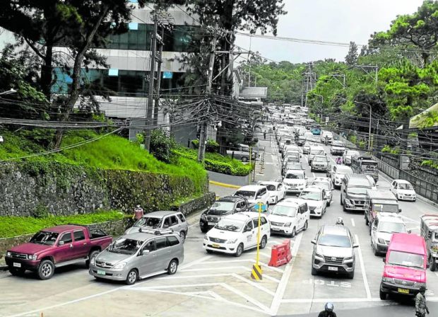 Traffic jams, congestion, pollution and waste management are among the problems that Baguio City has to deal with due to overdevelopment. STORY: Students urged to help reverse Baguio urban decay