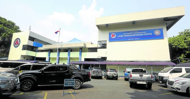 The Land Transportation Office in Quezon City. STORY: LTO must explain P3.15-billion IT system blamed for delays